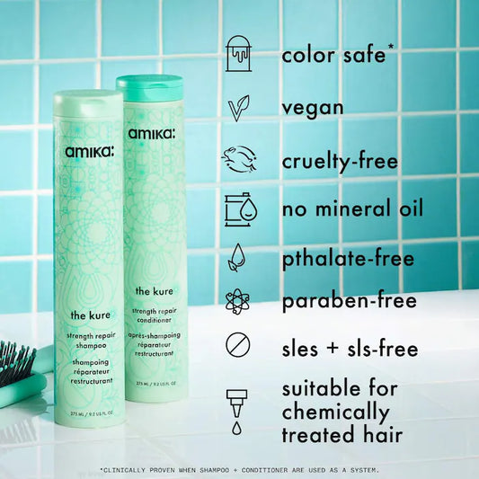 Amika Kure Strength Repair Shampoo