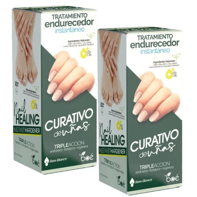 Curativo de Uรฑas Base Blanca