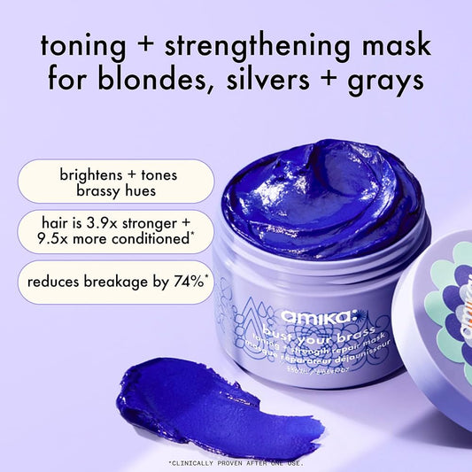 Amika Bust Your Brass Toning+Strength Repair Mask
