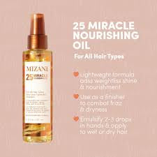 Mizani 25 Miracle Nourishing Oil
