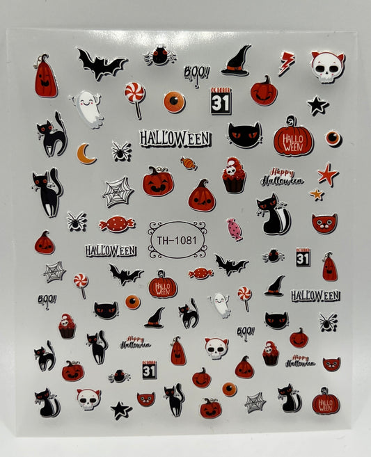 Halloween Nail Stickers TH-1081