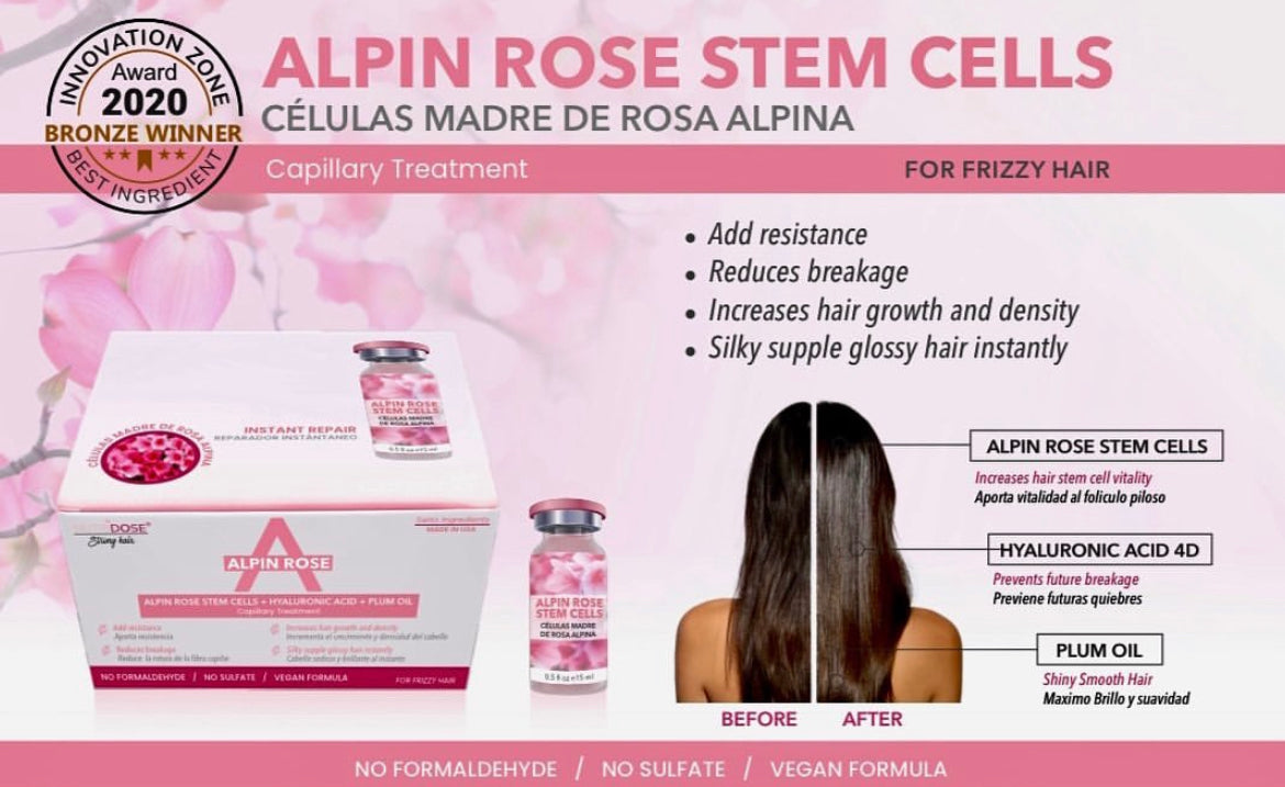 Alpine Rose Stem Cells (Células madre de Rosas)