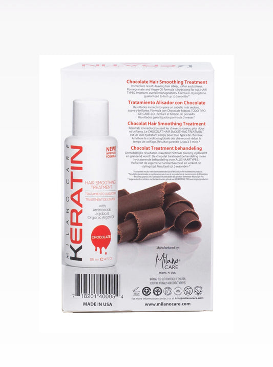 Milano Care Keratina Profesional Chocolate 4oz