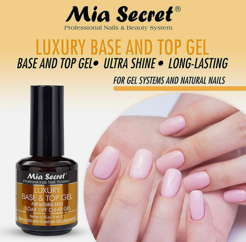 Mia Secret Luxury Base & Top Gel