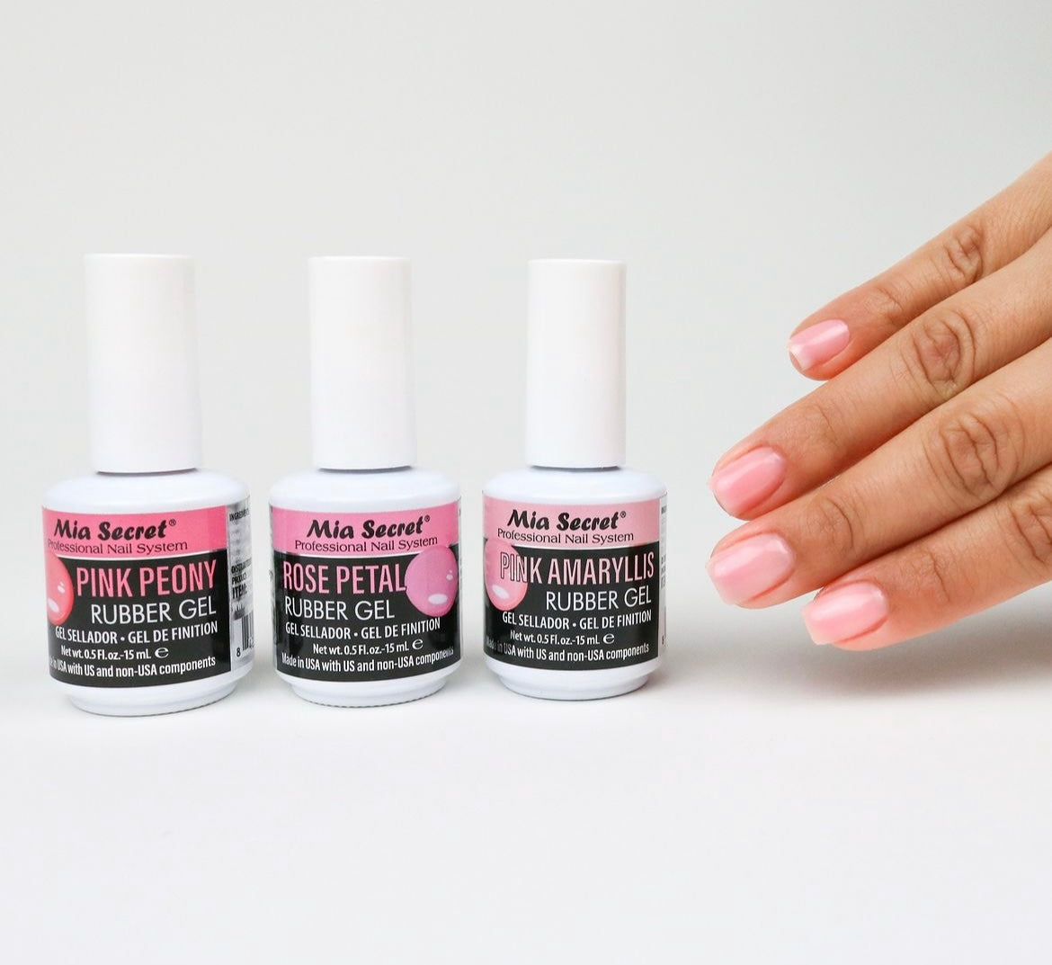 Mia Secret Pink Rubber Gel