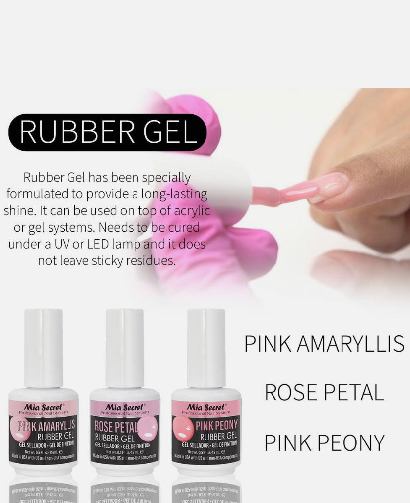 Mia Secret Pink Rubber Gel