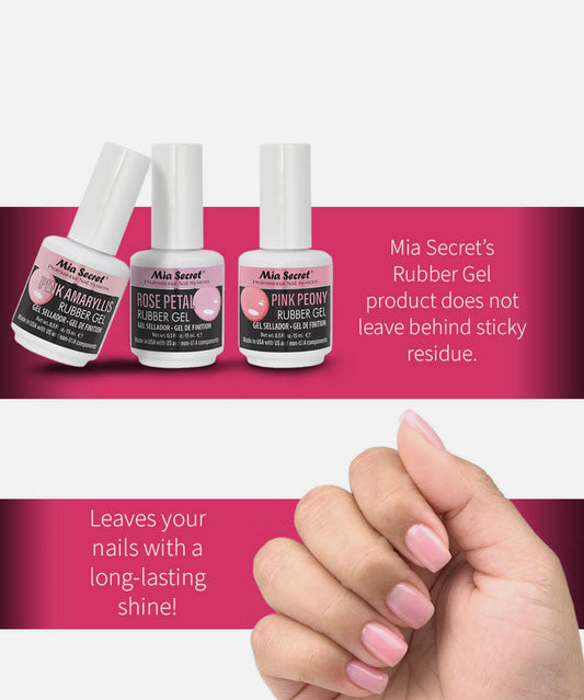 Mia Secret Pink Rubber Gel