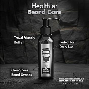 Gummy Professional 2 in 1 Beard Shampoo & Conditioner