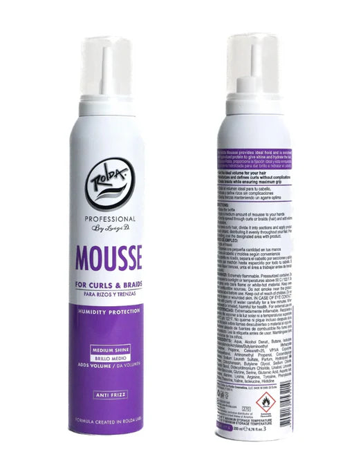 Rolda Mousse Hair Curls & Braids