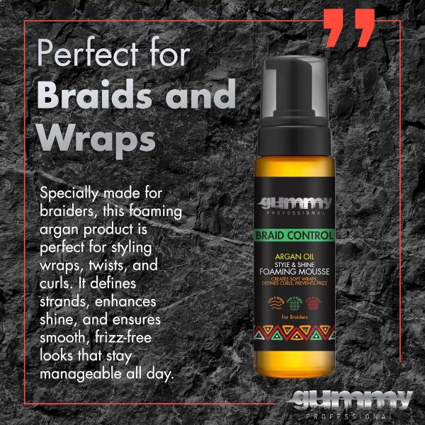 Gummy Professional Braid Control Foaming Mousse