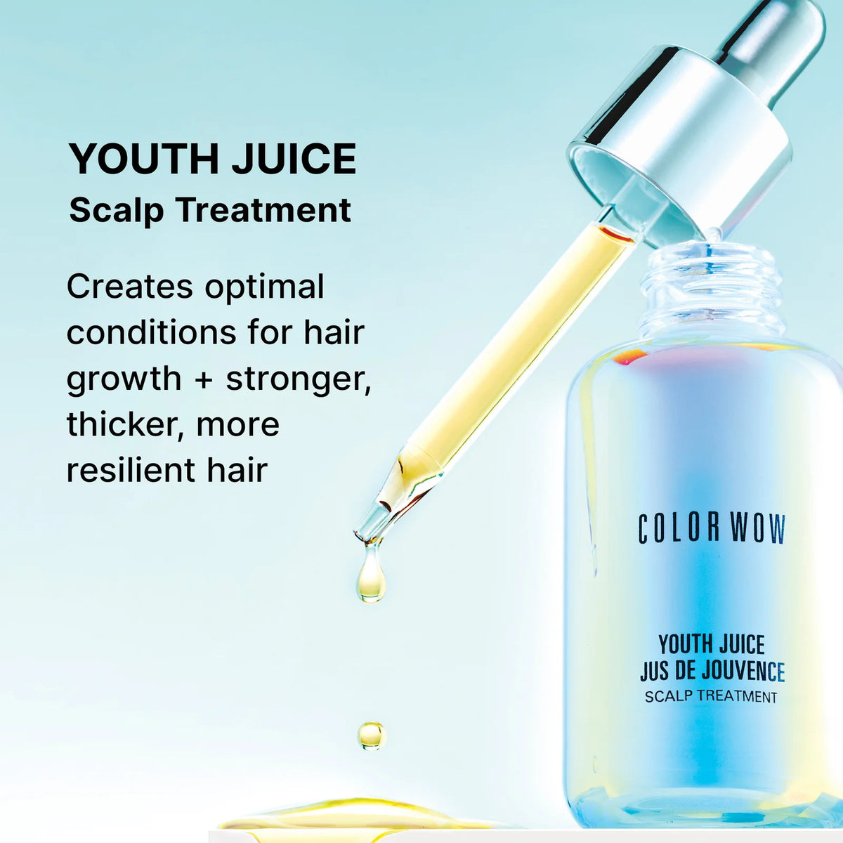 Color wow youth juice collagen scalp treatment
