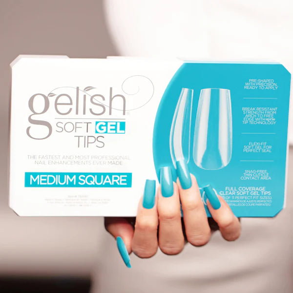 Gelish Gel Tips 550ct Medium Square