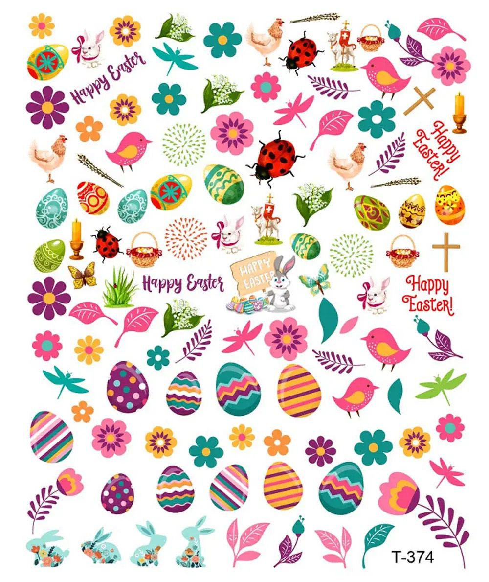 Easter Nail Stickers