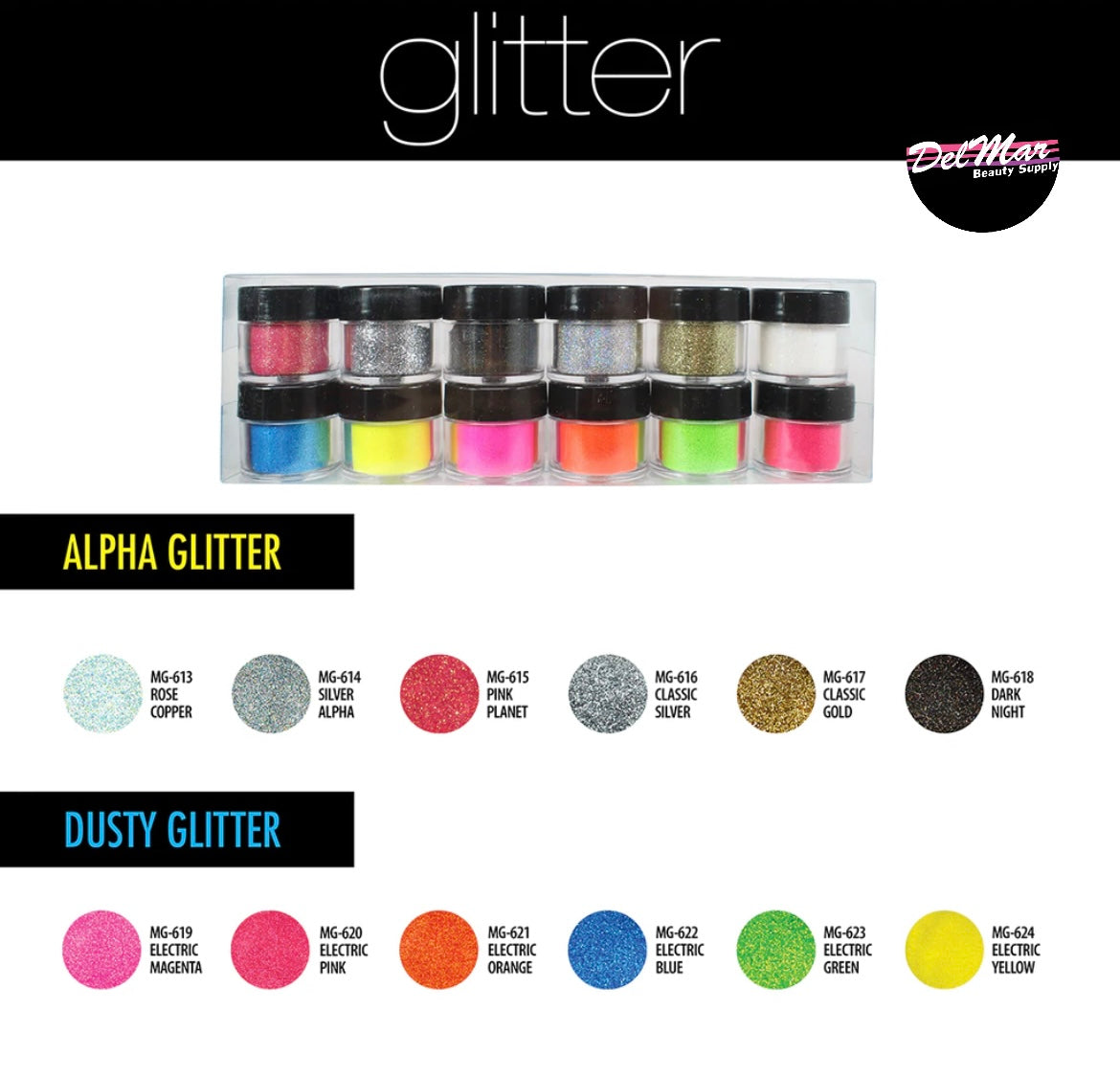 Mia Secret Alpha Glitter