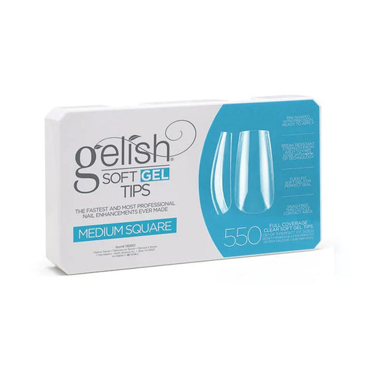 Gelish Gel Tips 550ct Medium Square